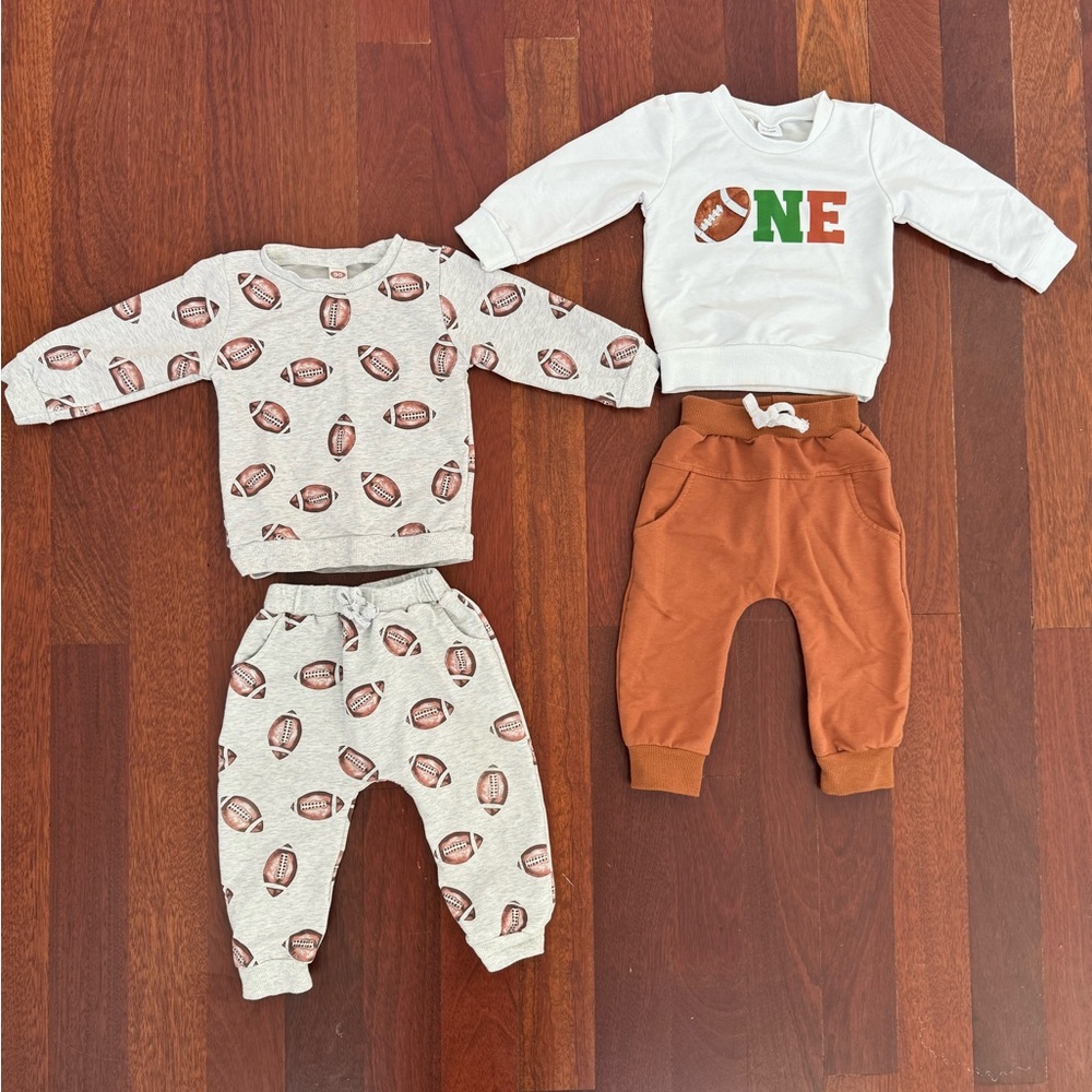 Baby Football Outfits, 6-12 mo